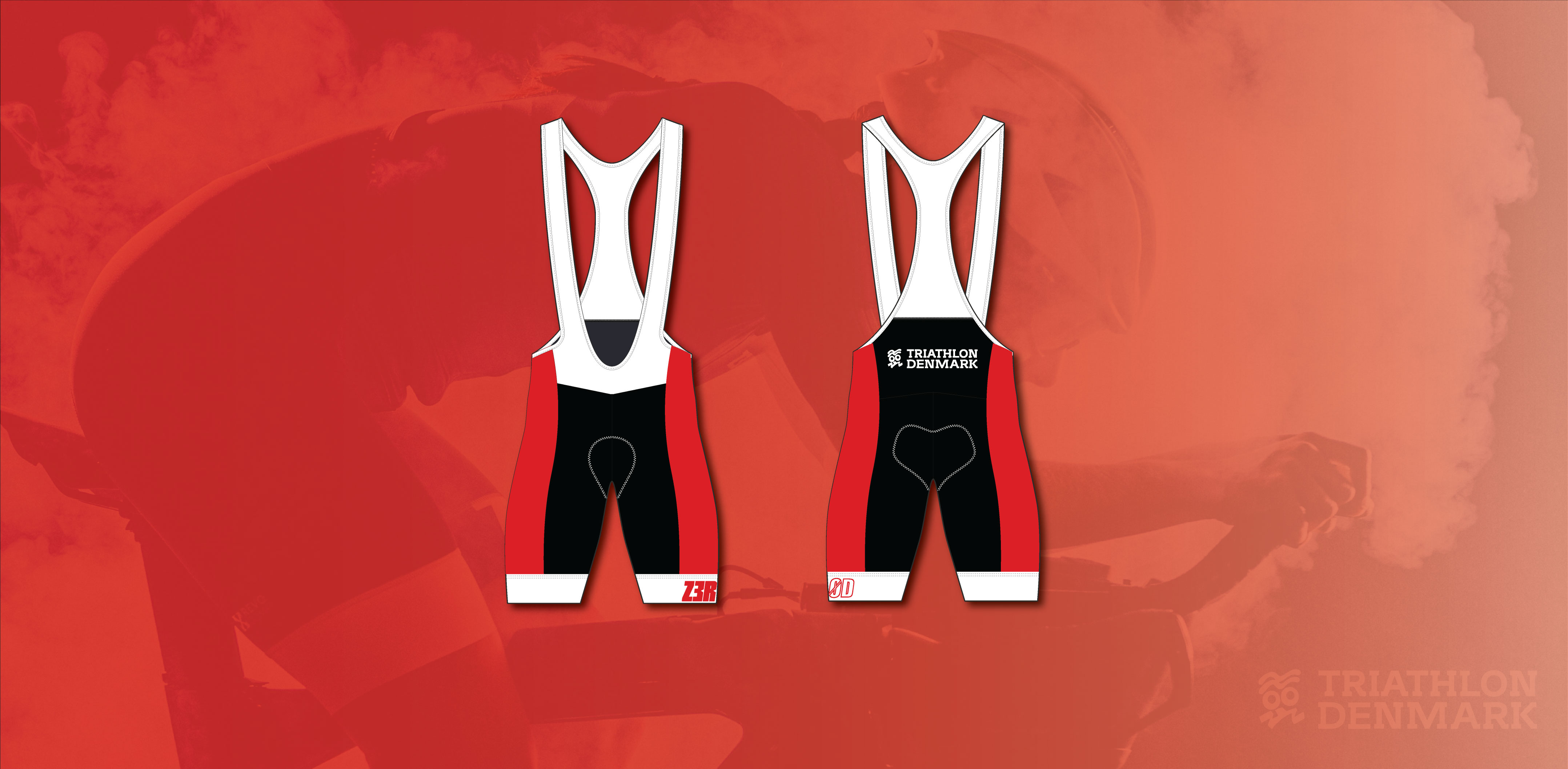 DENMARK MAN CYCLING BIB SHORTS 