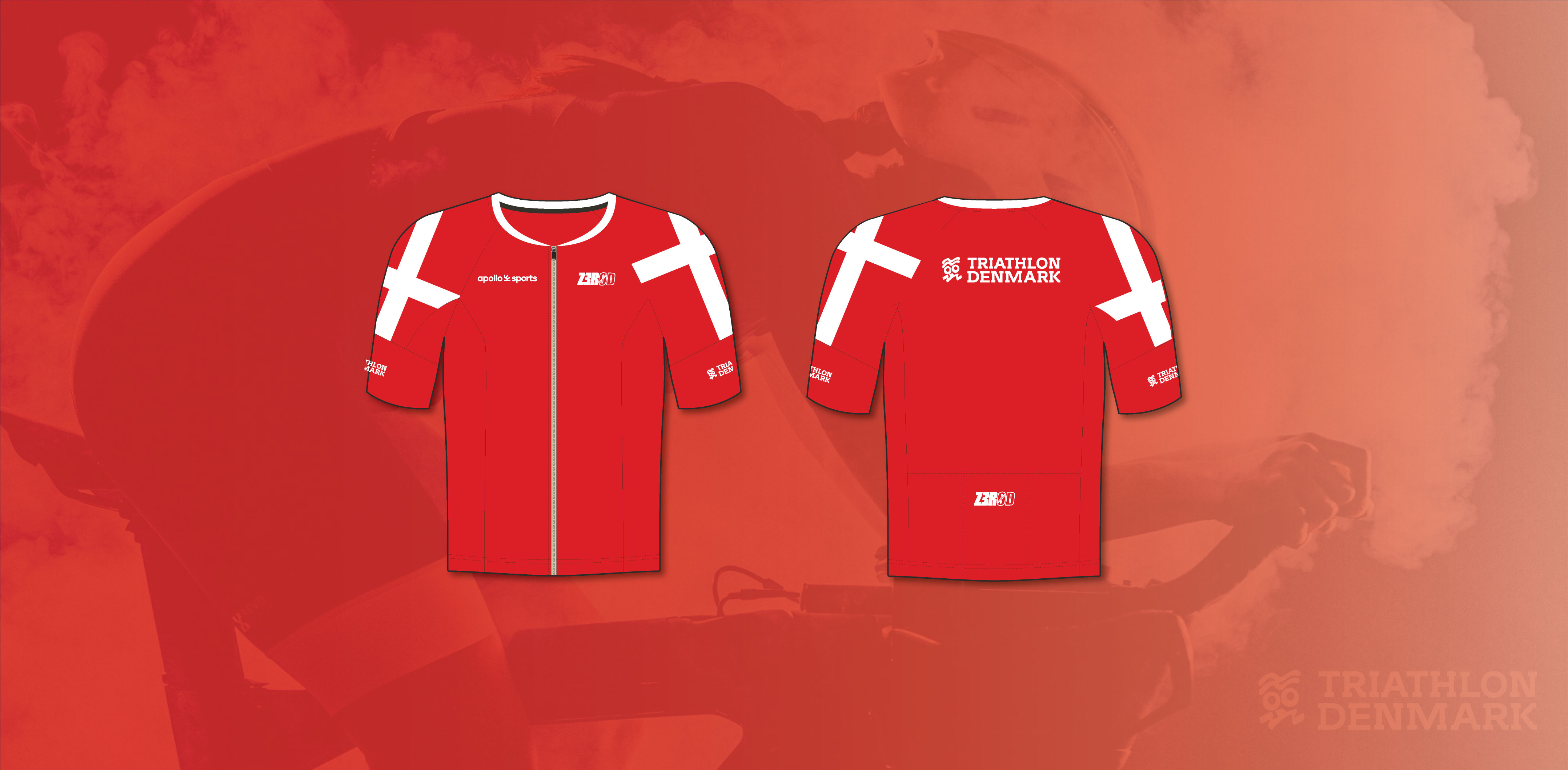 DENMARK MAN CYCLING JERSEY 