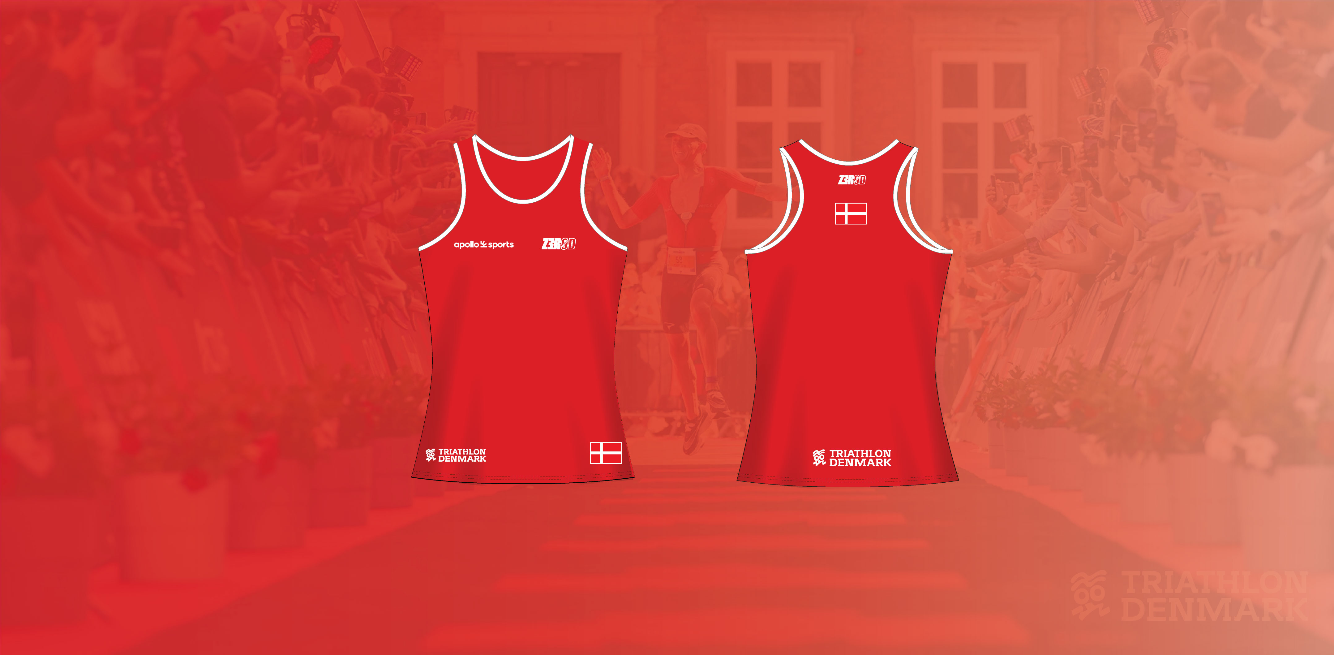 DENMARK MAN RUNNING SINGLET 