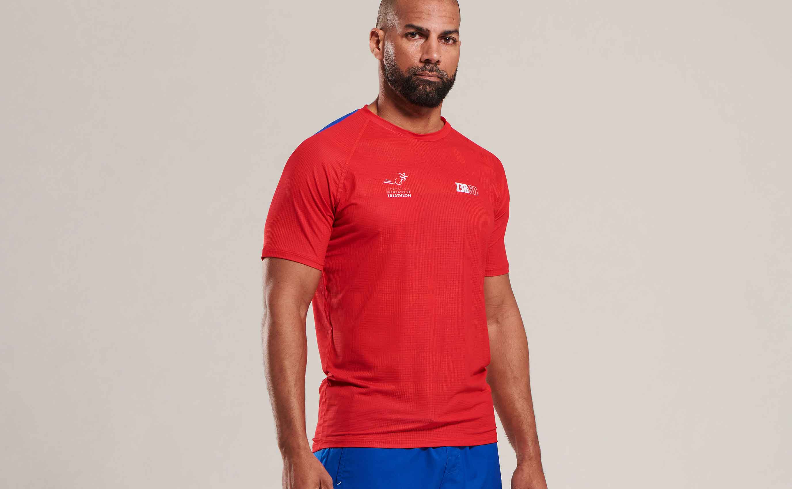 T-SHIRT RUNNING HOMME FRANCE