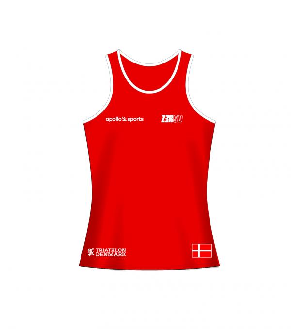 DENMARK WOMAN RUNNING SINGLET 