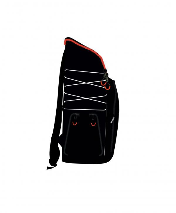 Z3R0D triathlon Denmark Black Sports Backpack