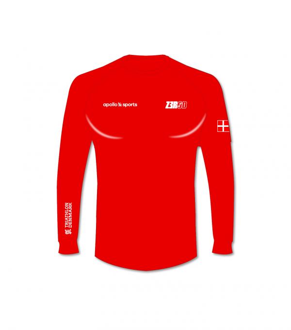 DENMARK WOMAN LONG SLEEVES RUNNING T-SHIRT