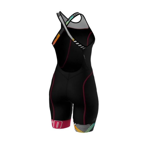 Trifonction noire Start femme Shapeshifter | Z3R0D - tenue de triathlon