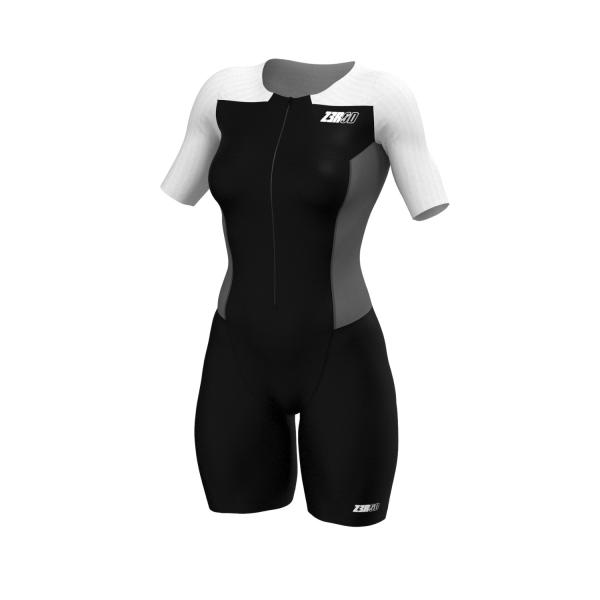 Trifonction elite ttSUIT femme | Z3R0D - tenue triathlon à manches