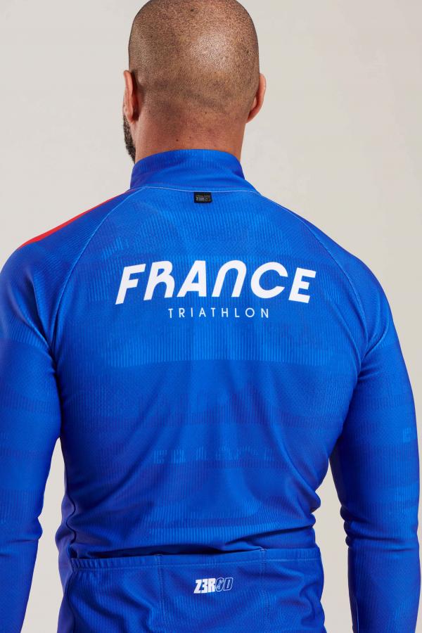 Veste vélo France Z3R0D homme - veste hiver cyclisme