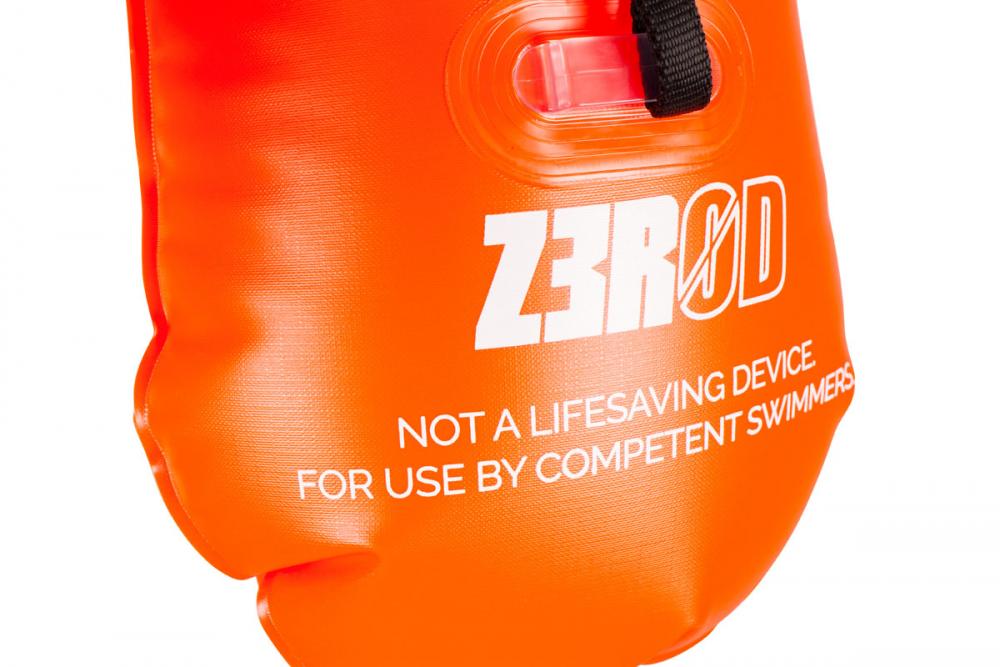 Bouée sécurité nage ZOGGS Hi VIZ Swim Buoy Orange pour Swimrun et nage en  eau libre - Les4Nages